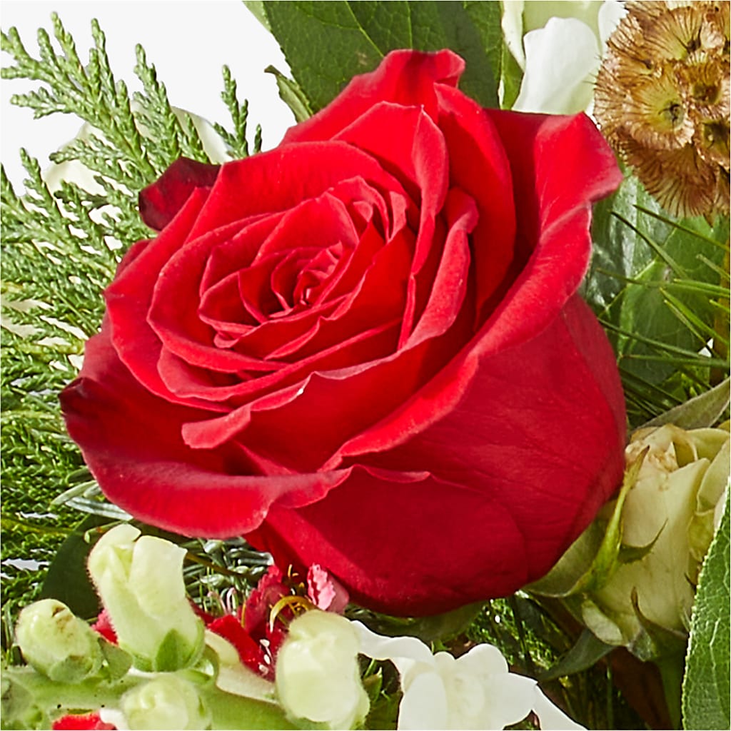 Deck the Halls Bouquet – RESILIENT ROSES FLORAL & DECOR LLC, Jacksonville FL