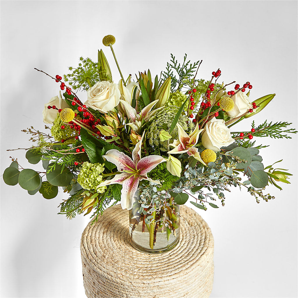 Berry & Bright Bouquet – RESILIENT ROSES FLORAL & DECOR LLC, Jacksonville FL