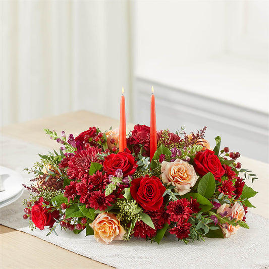 Most Thankful Centerpiece – RESILIENT ROSES FLORAL & DECOR LLC, Jacksonville FL