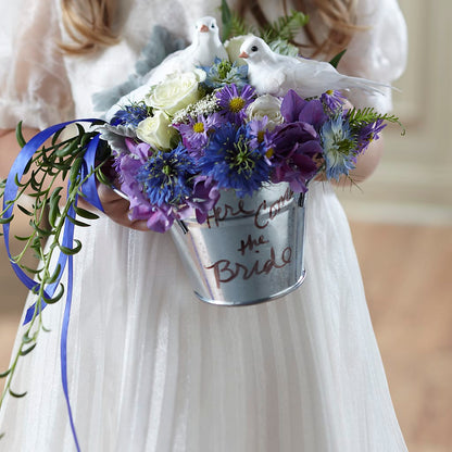 Enchantment Flower Girl Arrangement – RESILIENT ROSES FLORAL & DECOR LLC, Jacksonville FL