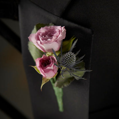 Veronica Boutonniere – RESILIENT ROSES FLORAL & DECOR LLC, Jacksonville FL