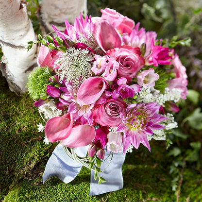 Pink Profusion Bouquet – RESILIENT ROSES FLORAL & DECOR LLC, Jacksonville FL