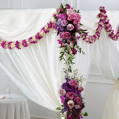 Color & Light Chuppah Decor – RESILIENT ROSES FLORAL & DECOR LLC, Jacksonville FL