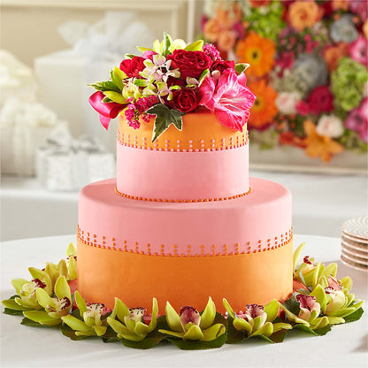 Sweet Citrus Cake Decor – RESILIENT ROSES FLORAL & DECOR LLC, Jacksonville FL