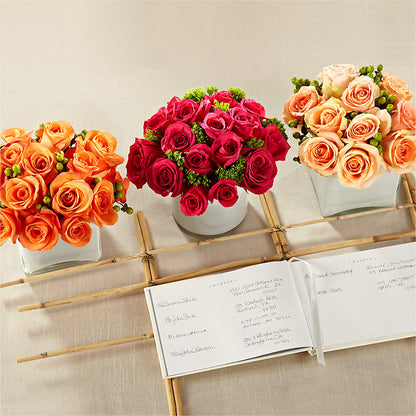 Dawn Rose Centerpiece – RESILIENT ROSES FLORAL & DECOR LLC, Jacksonville FL